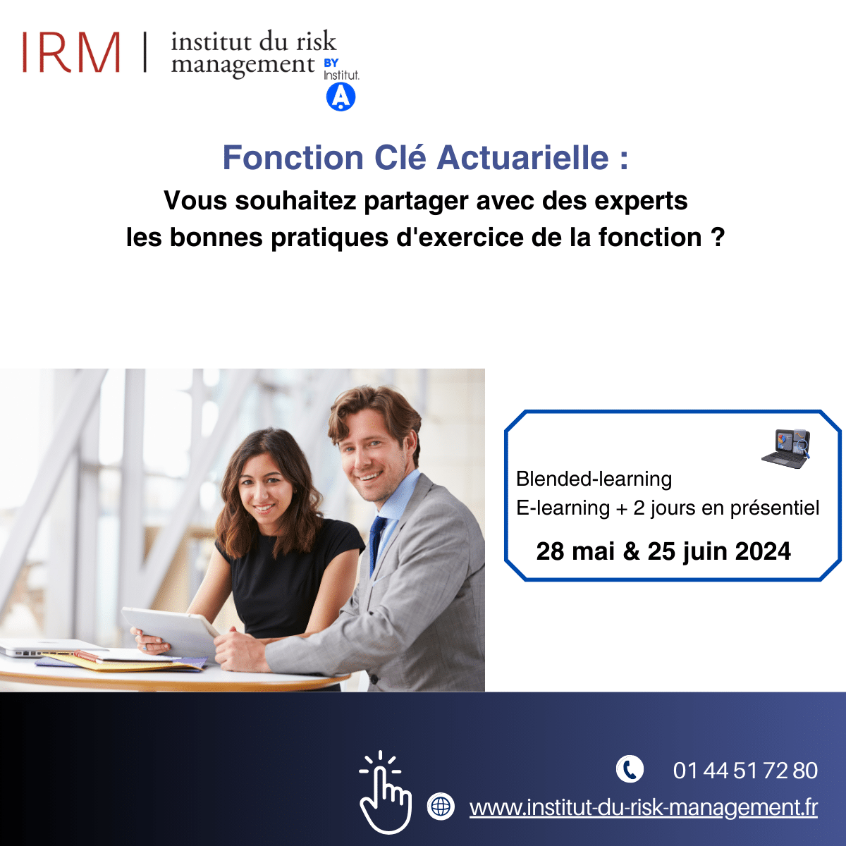 Inscription formation #PEFCA - Performer dans l&rsquo;Exercice de la Fonction Cl&eacute; Actuarielle - 2024