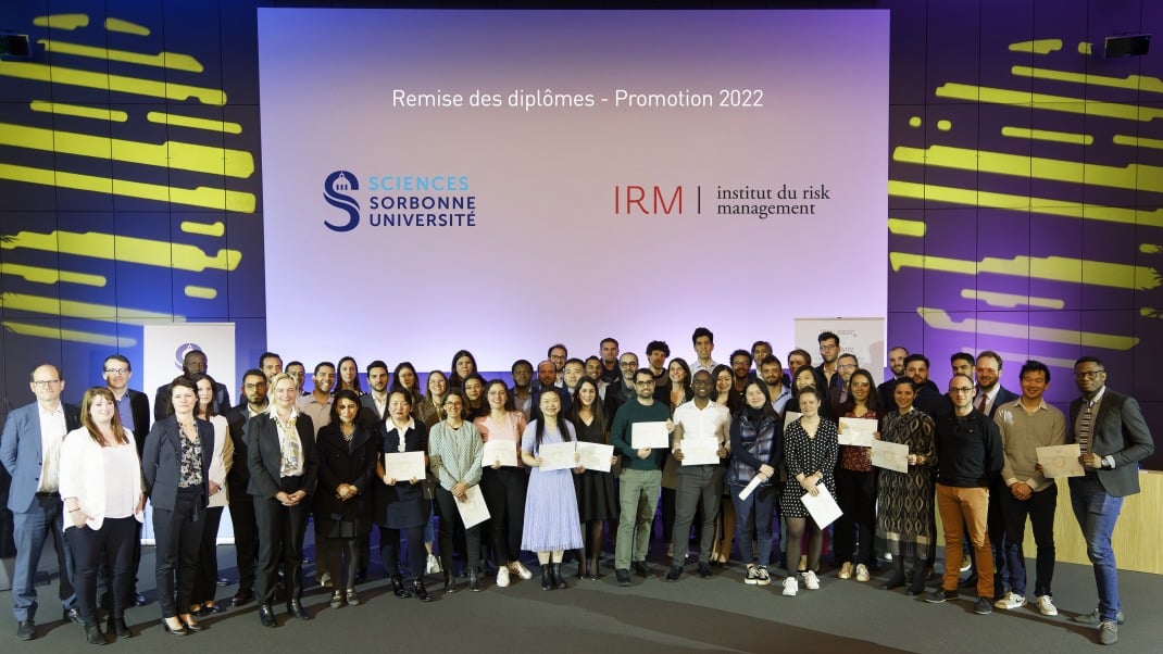 Cérémonie de remise des diplômes de la formation CEA-Certificat d'Expertise Actuarielle