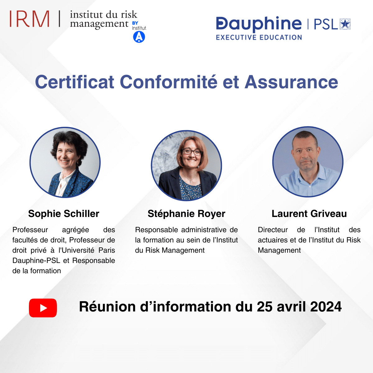 Certificat Conformité et Assurance : accéder au replay de la réunion d'information