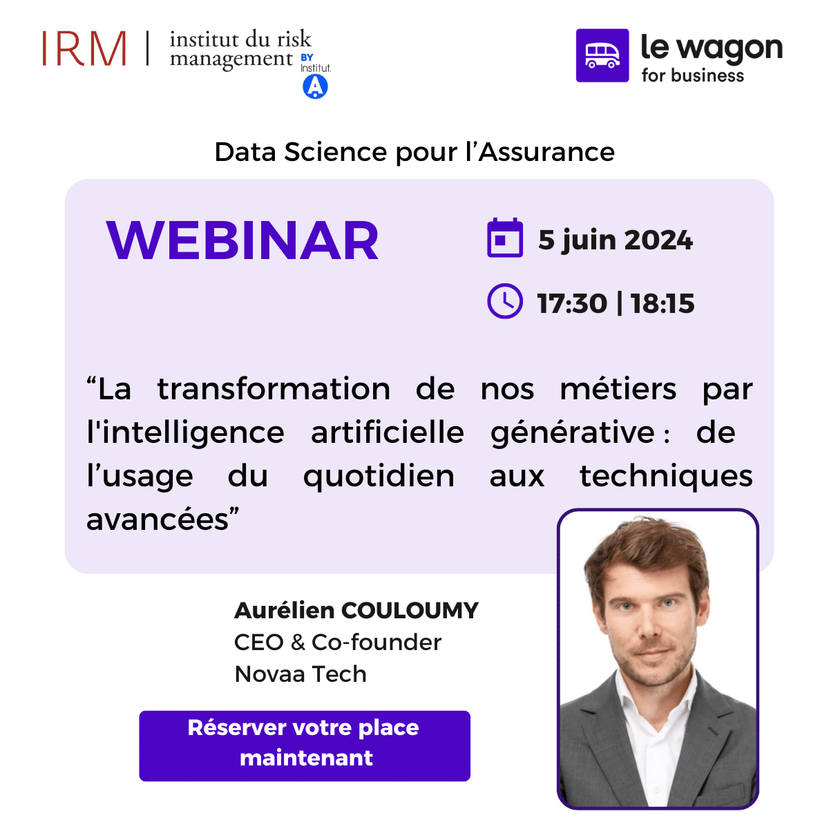 Webinaire DSA : “La transformation de nos métiers par l'intelligence artificielle générative : de l’usage du quotidien aux techniques avancées”