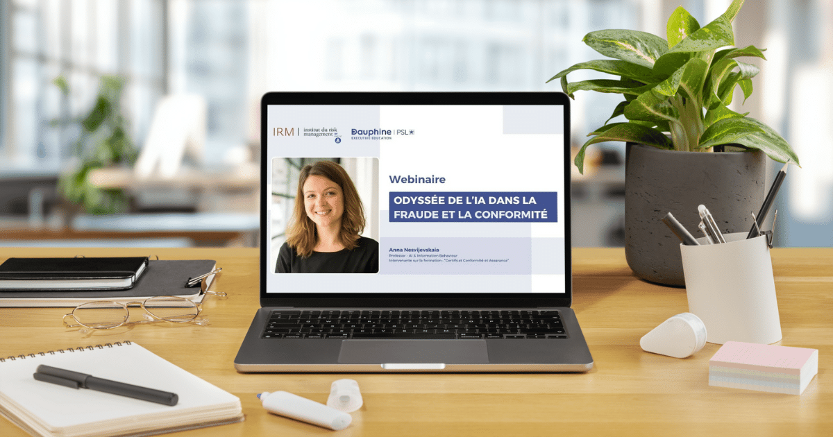 Replay du webinaire - "Odyssée de l'IA dans la fraude et la conformité"