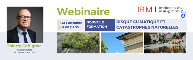 Présentation de la formation : Risque climatique et catastrophes naturelles