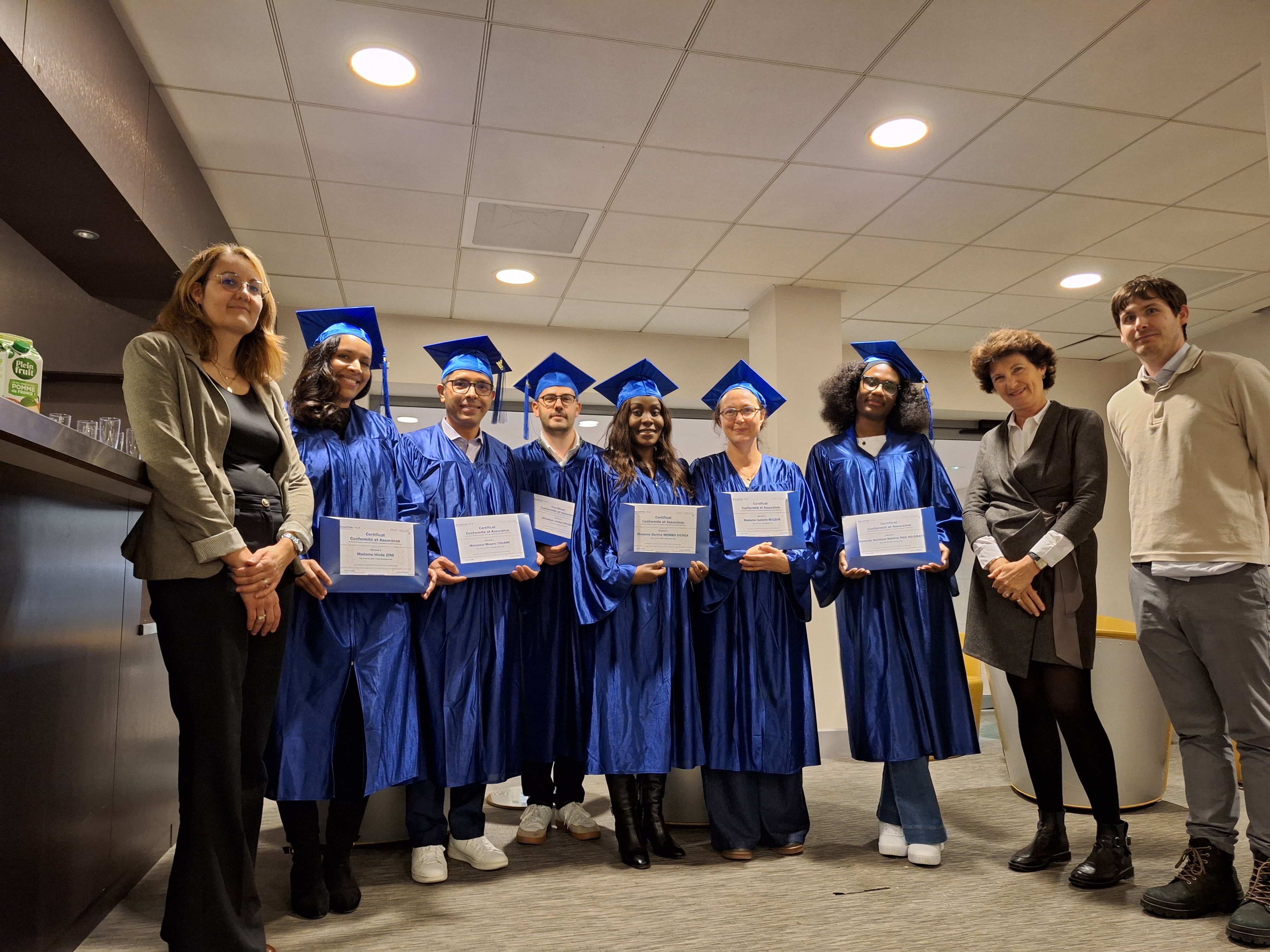 Stéphanie Royer, Hinde Zine, Mounir Touami, Jordan Russeil, Dzrline Membo Sienga, Isabelle Beuzon, Hermine Adeline Ngo Ndjebayi, Sophie Schiller et Yoann Raffy.