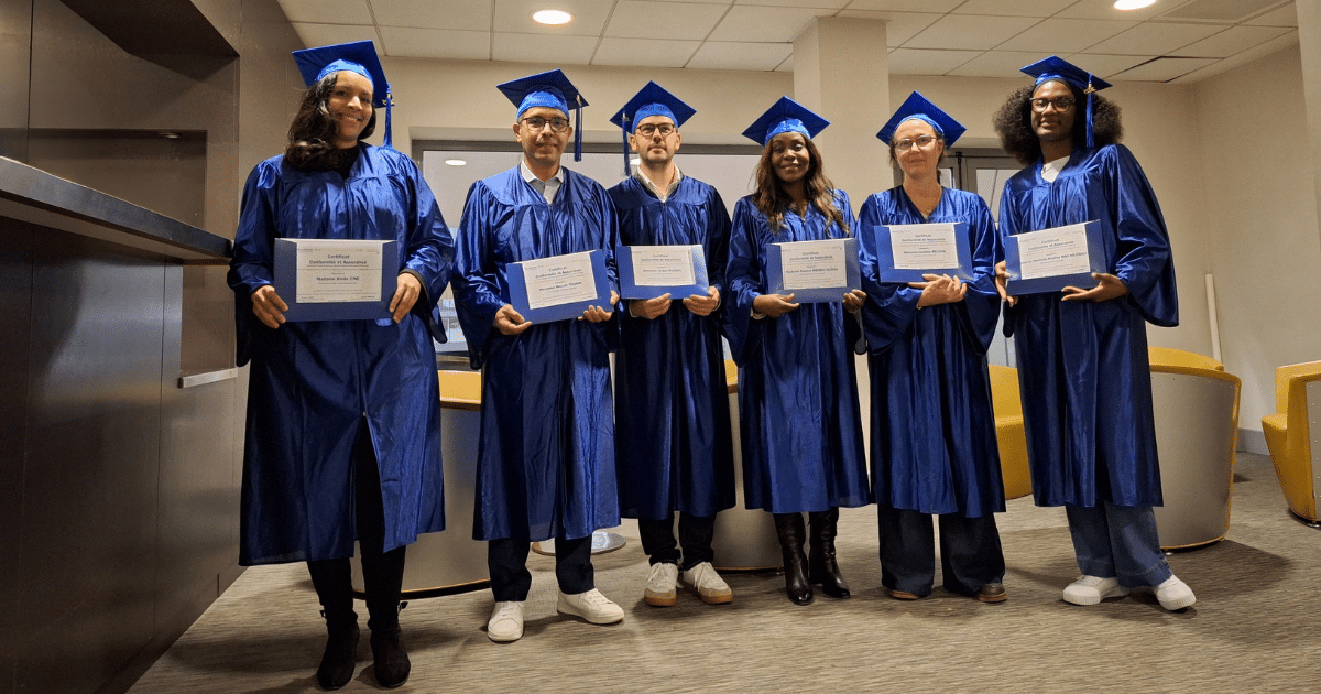 Retour sur la remise du certificat « Conformité et Assurance » 2025